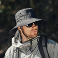 BreezeGuard atmungsaktiver Sonnenhut mit UV-Schutz für Outdoor-Abenteuer