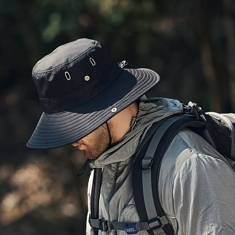 BreezeGuard atmungsaktiver Sonnenhut mit UV-Schutz für Outdoor-Abenteuer