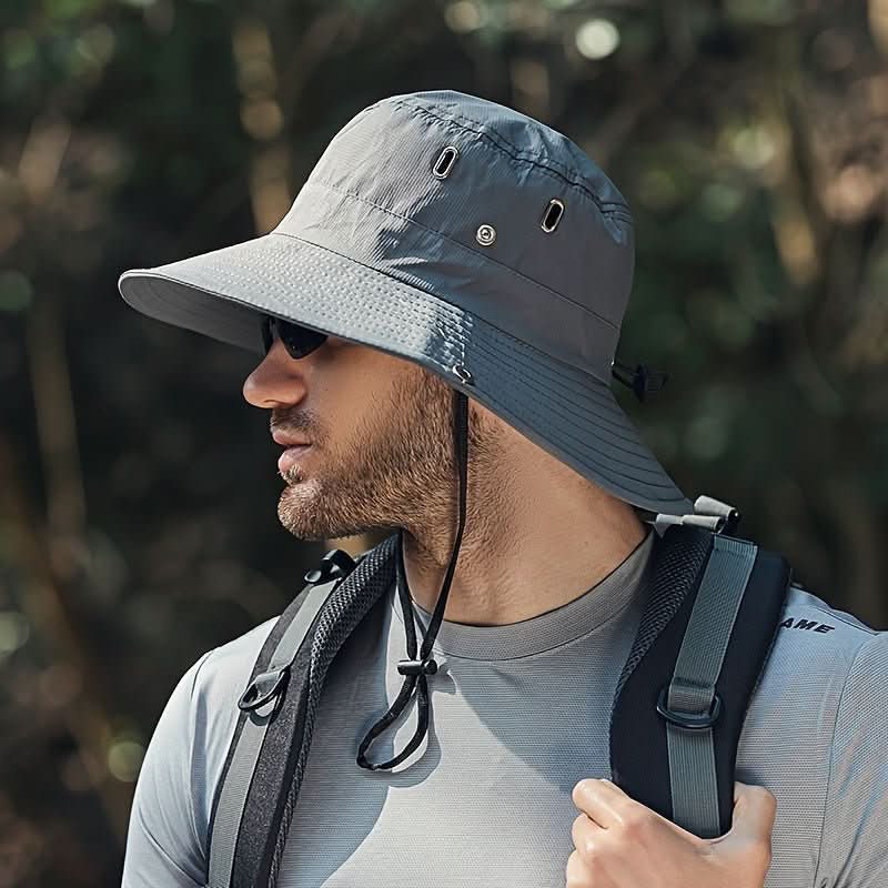 BreezeGuard atmungsaktiver Sonnenhut mit UV-Schutz für Outdoor-Abenteuer