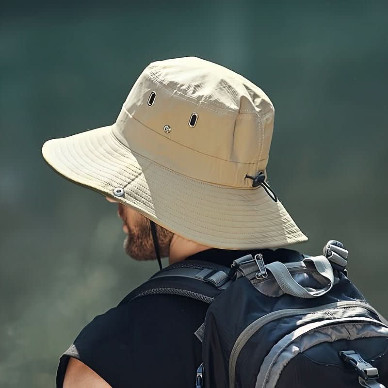 BreezeGuard atmungsaktiver Sonnenhut mit UV-Schutz für Outdoor-Abenteuer