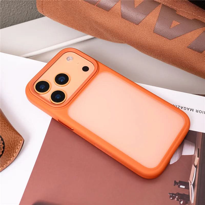غطاء VortexGuard لهاتف iPhone مع زر الكاميرا درع مطفي لهواتف iPhone 15 16 17 مقاوم للصدمات