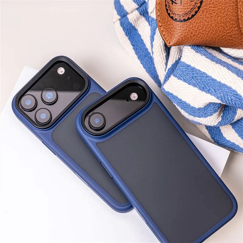 غطاء VortexGuard لهاتف iPhone مع زر الكاميرا درع مطفي لهواتف iPhone 15 16 17 مقاوم للصدمات