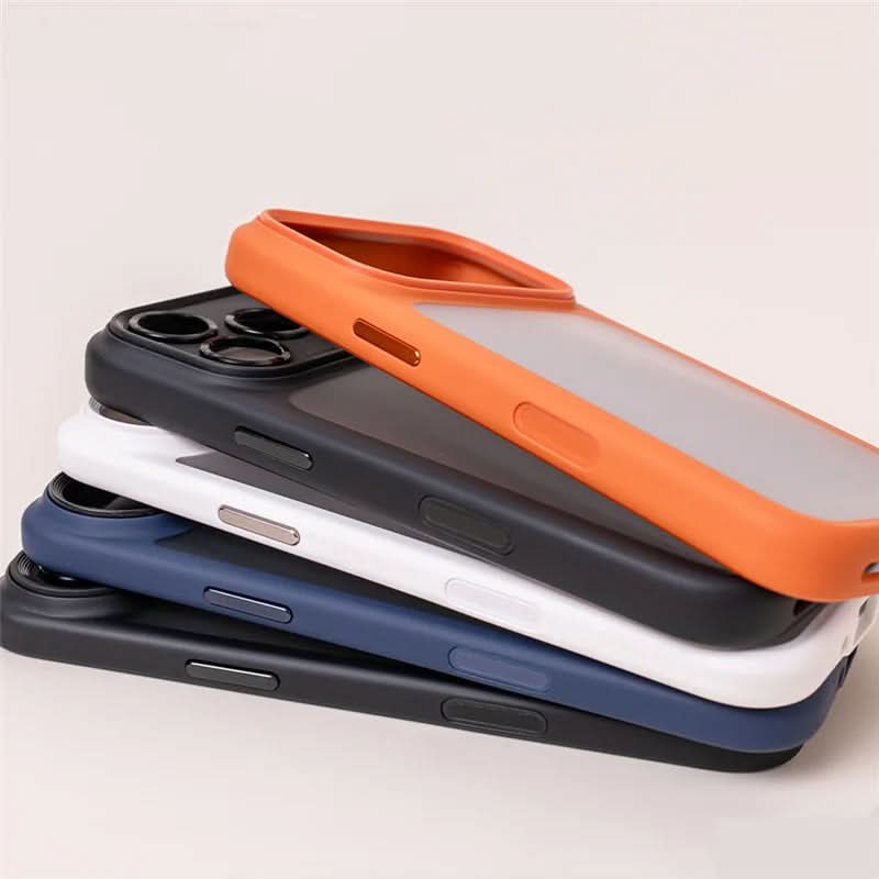 غطاء VortexGuard لهاتف iPhone مع زر الكاميرا درع مطفي لهواتف iPhone 15 16 17 مقاوم للصدمات