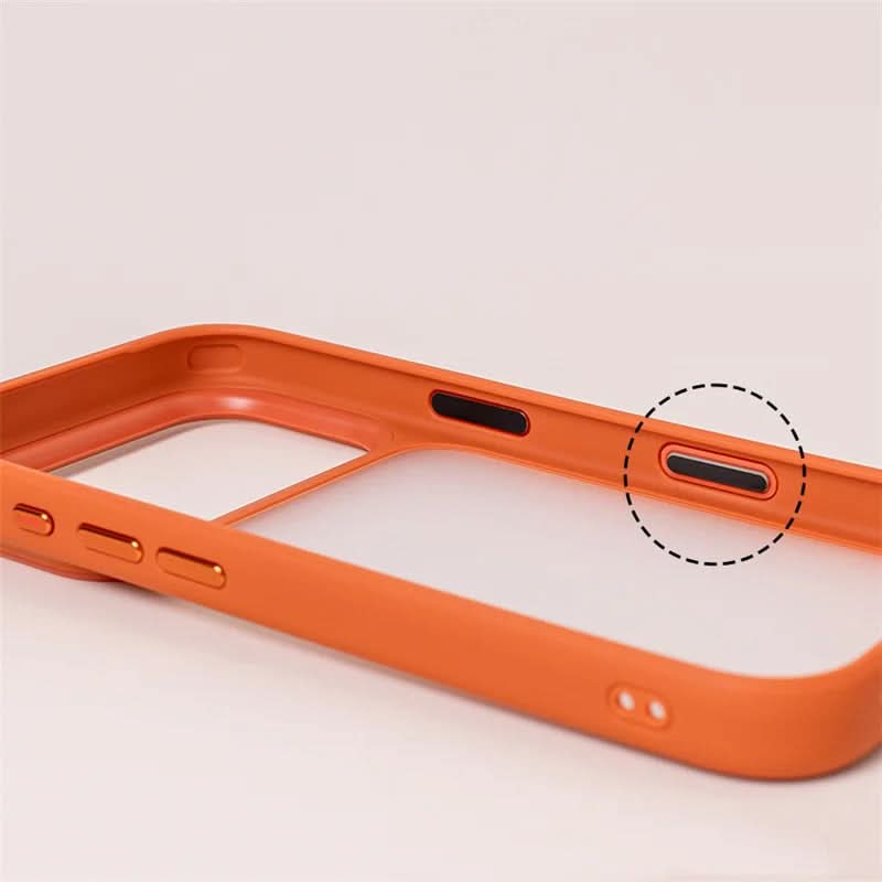 غطاء VortexGuard لهاتف iPhone مع زر الكاميرا درع مطفي لهواتف iPhone 15 16 17 مقاوم للصدمات