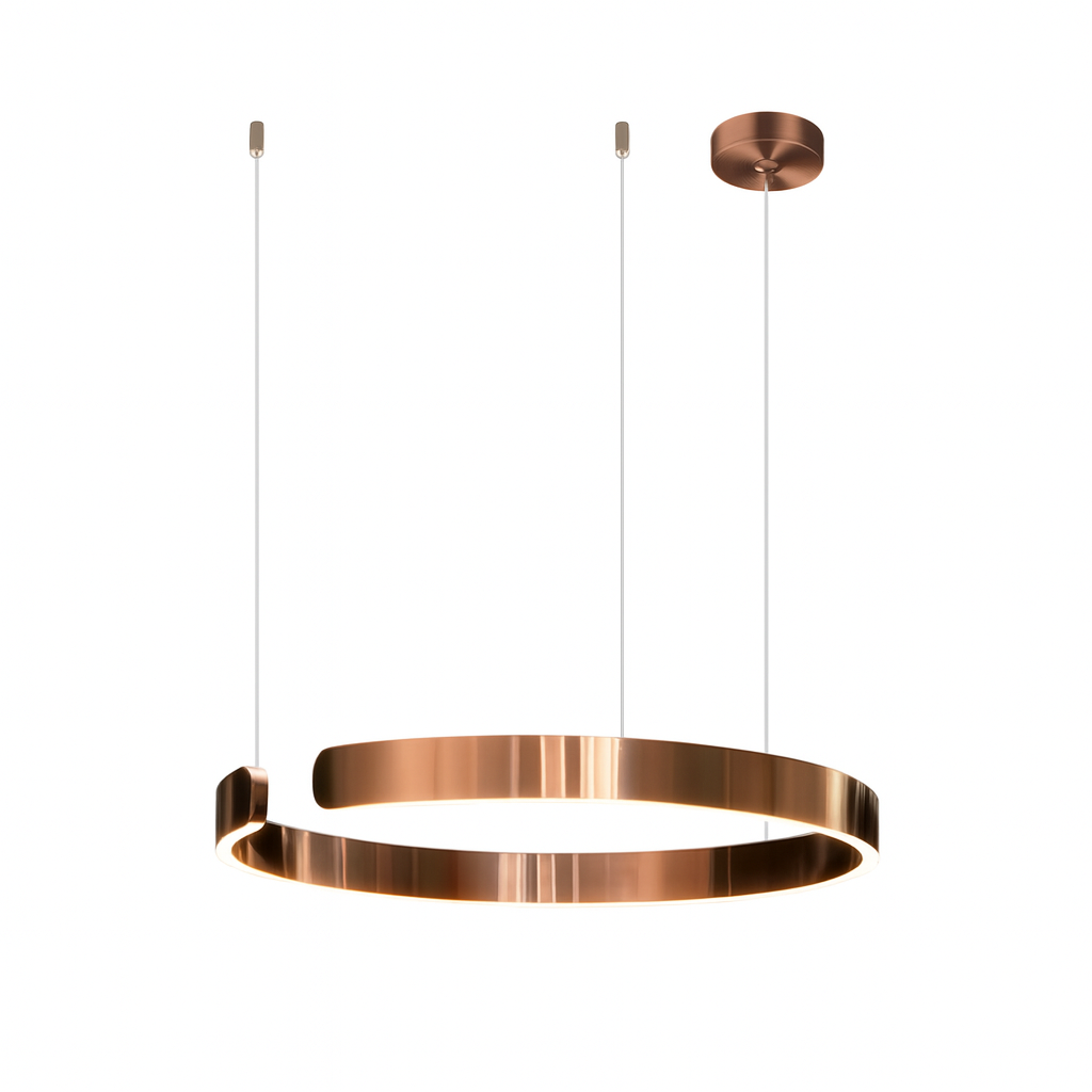LumaNova Ring Pendant Light With Modern Light Geometry