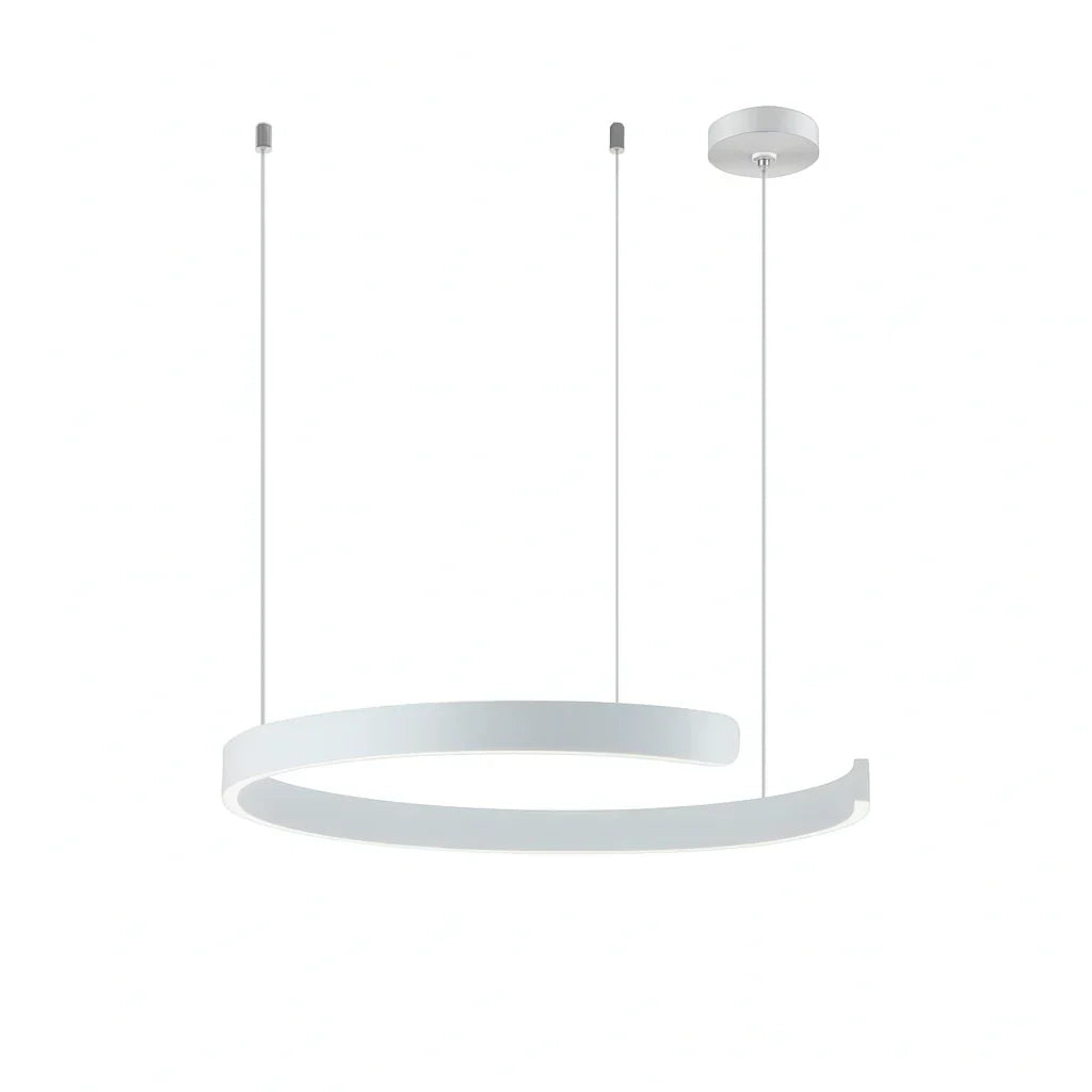 LumaNova Ring Pendant Light With Modern Light Geometry