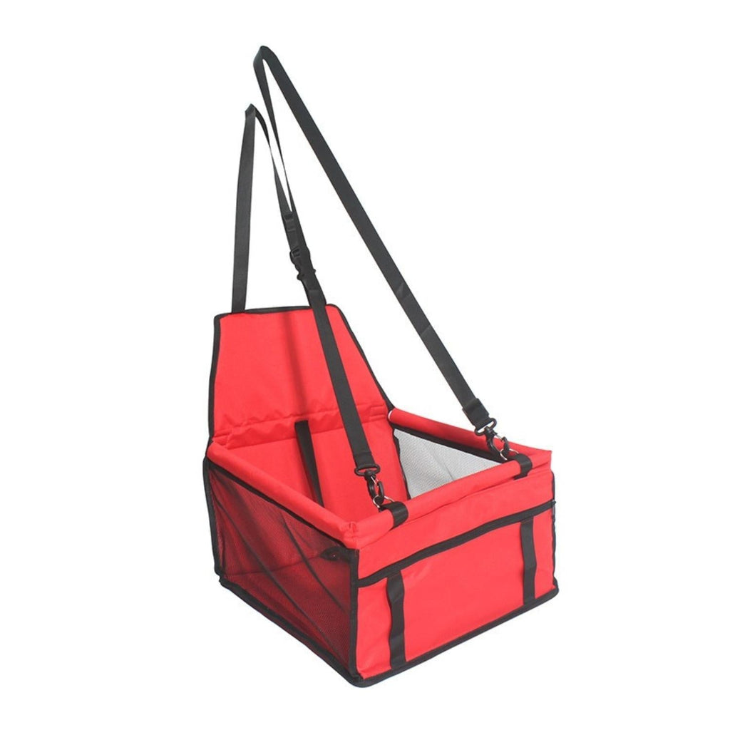 Seggiolino Auto Elevato per Cani AutoPaw con Tessuto Impermeabile e Base Antiscivolo