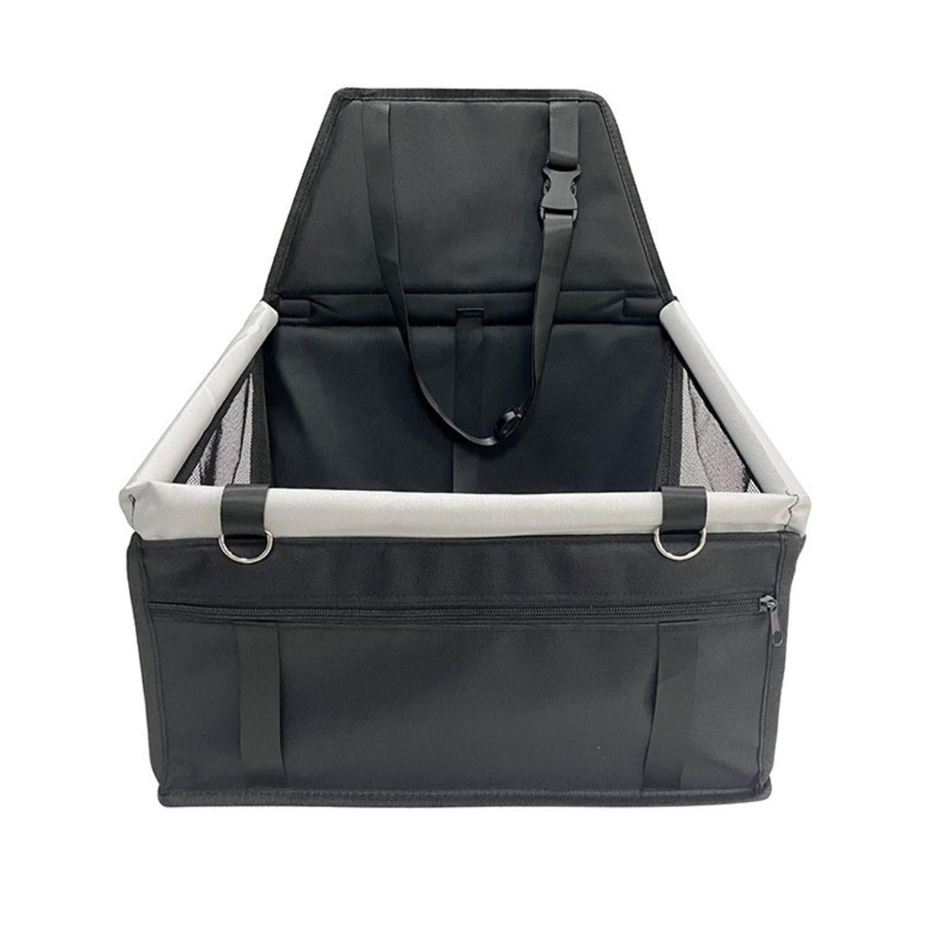 Seggiolino Auto Elevato per Cani AutoPaw con Tessuto Impermeabile e Base Antiscivolo