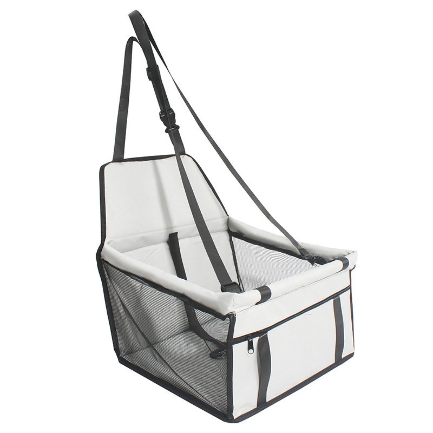 Seggiolino Auto Elevato per Cani AutoPaw con Tessuto Impermeabile e Base Antiscivolo