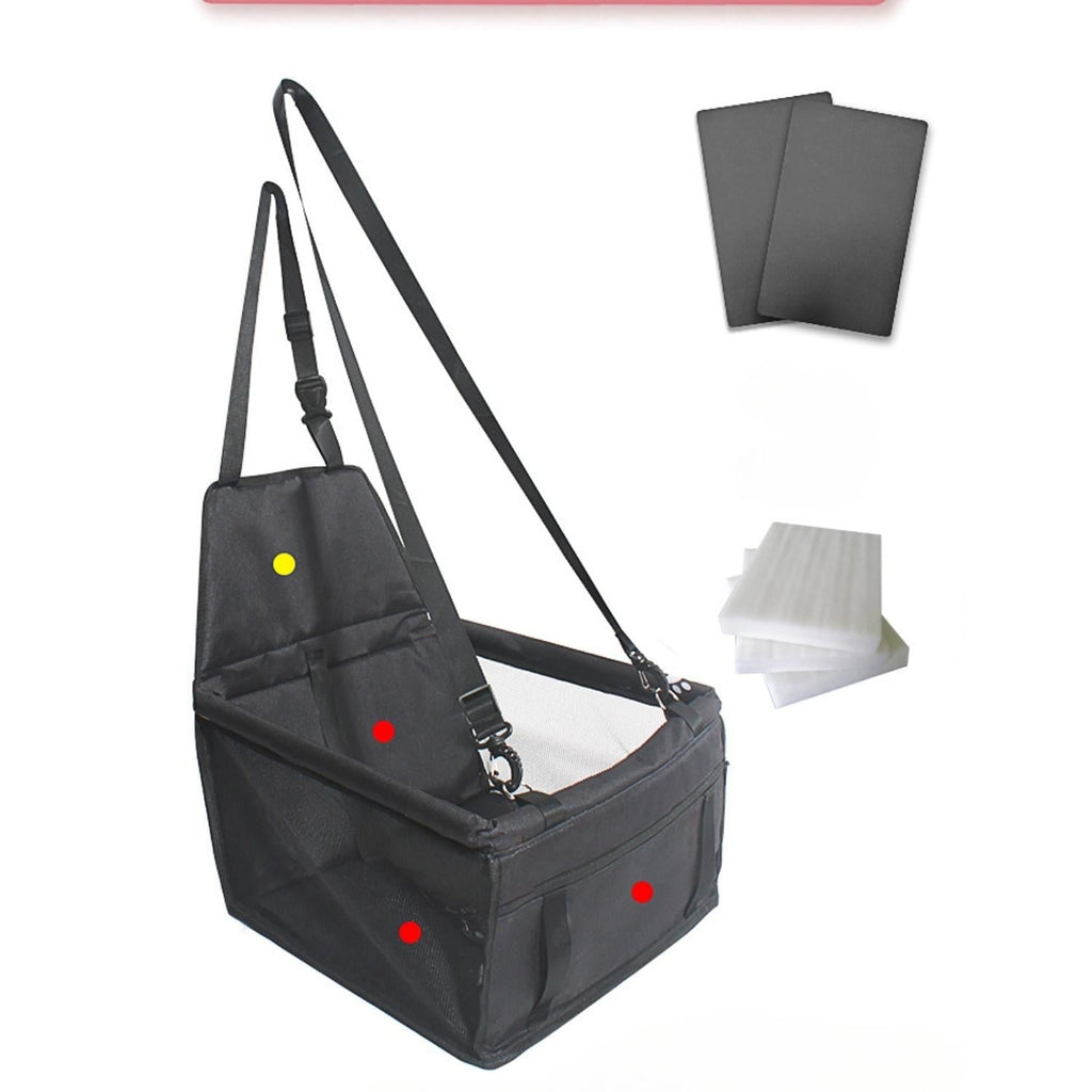 Seggiolino Auto Elevato per Cani AutoPaw con Tessuto Impermeabile e Base Antiscivolo