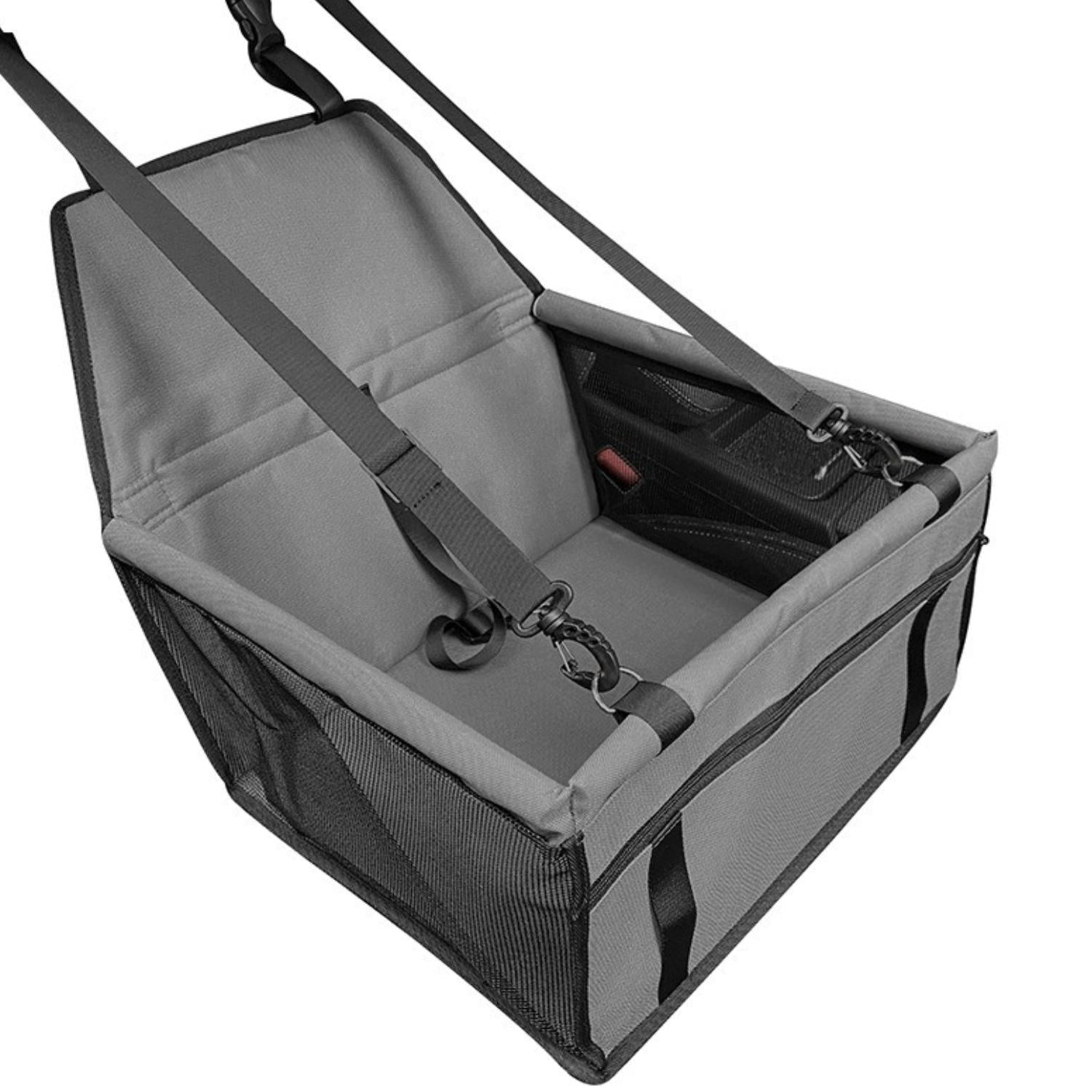 Seggiolino Auto Elevato per Cani AutoPaw con Tessuto Impermeabile e Base Antiscivolo