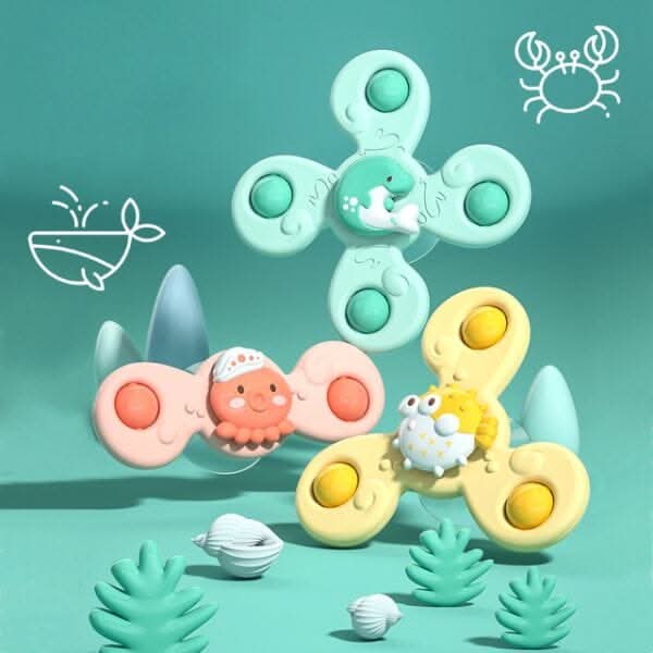 WhirlNest Baby-Spielzeug zum Drehen zur Förderung der motorischen Fähigkeiten und Sinne