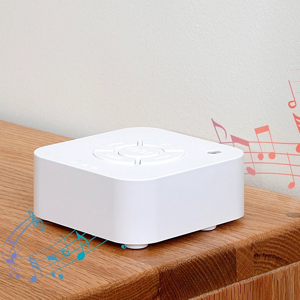 LullMate Reise Babylydmaskin med oppladbar USB for søvn på farten