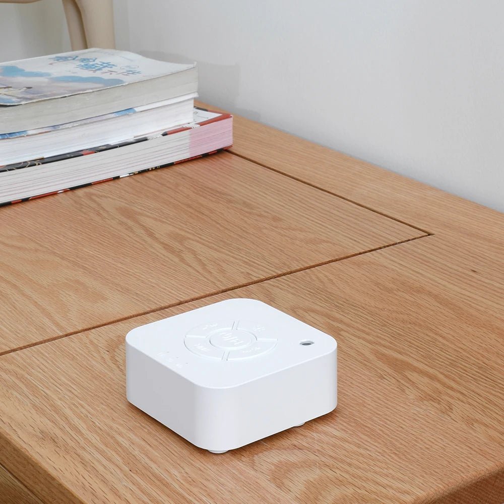 LullMate Reise Babylydmaskin med oppladbar USB for søvn på farten