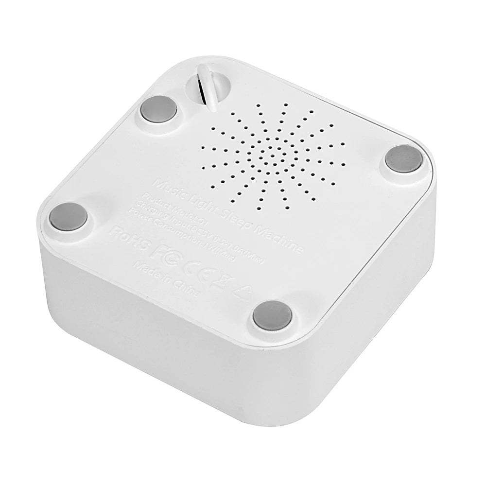 LullMate Reise Babylydmaskin med oppladbar USB for søvn på farten