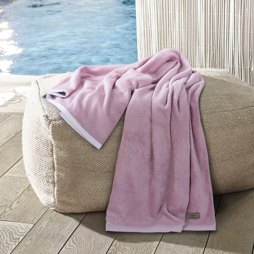Aurelia Bamboo Essence Towel Ultra Soft and Absorbent Antibacterial for Eco Spa Fans