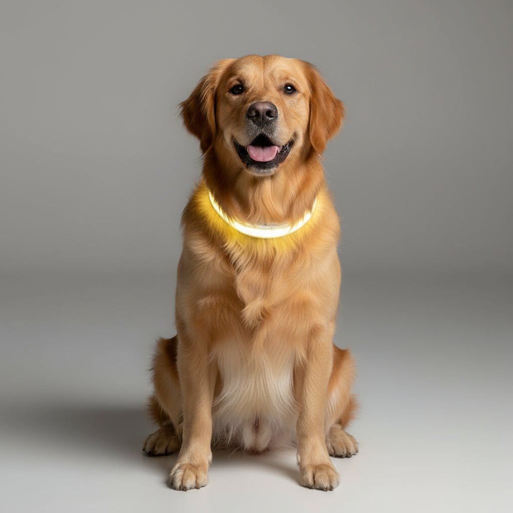 NovaTrail LED Reflective Night Walkers Dog Leash With USB Rechargeable Battery