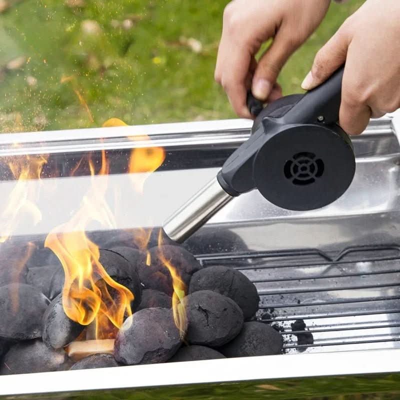 GrillPulse Handdriven Koltändare för Grillning i Trädgården