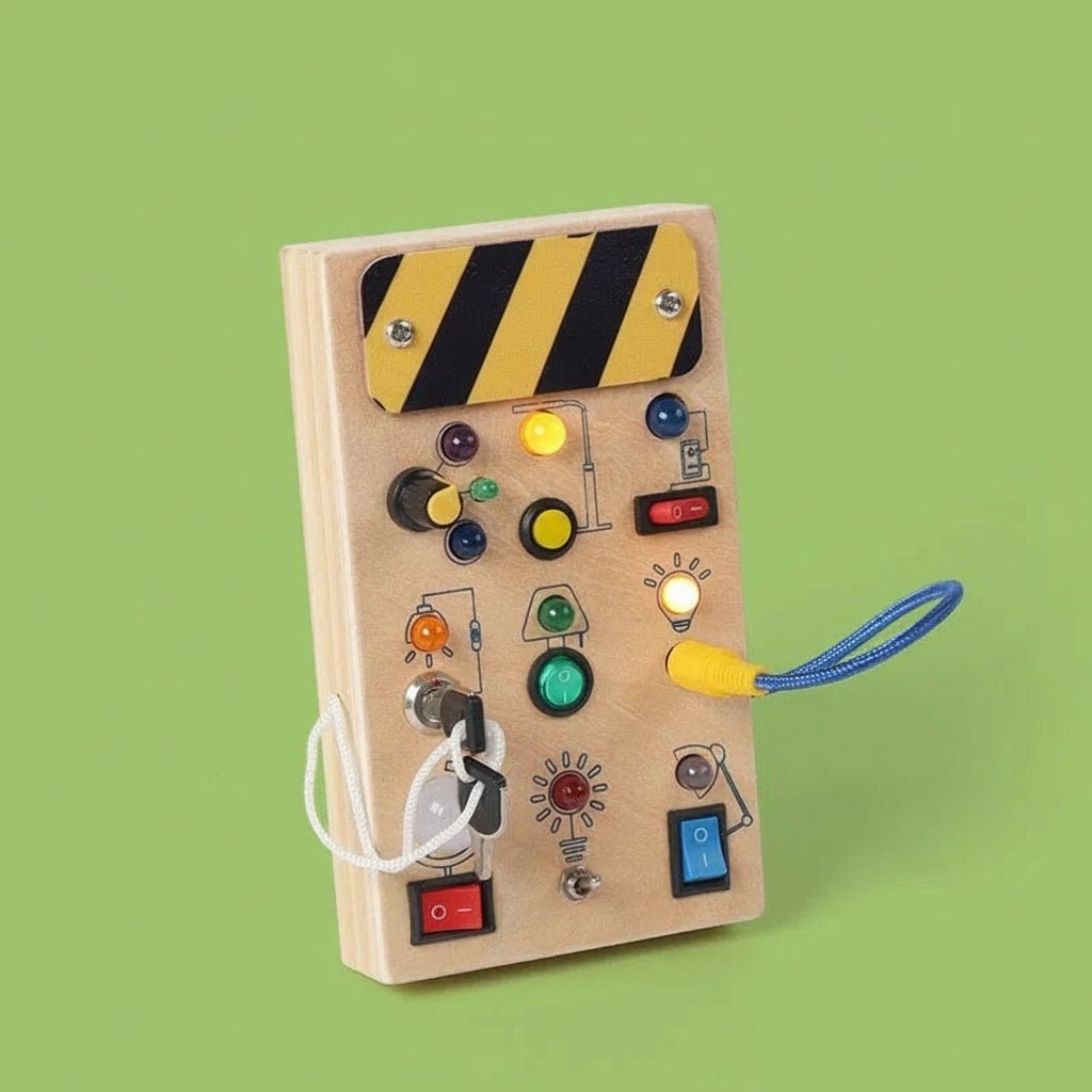 LumaBoard Tabla de Madera Luminosa para el Desarrollo Táctil y Habilidades Motoras en Niños Pequeños