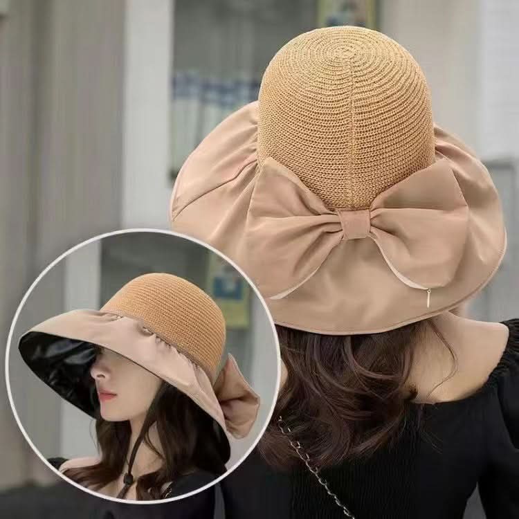 Seabreeze Chic Wide Brim Sun Hat With UV Protection For Beach Lovers