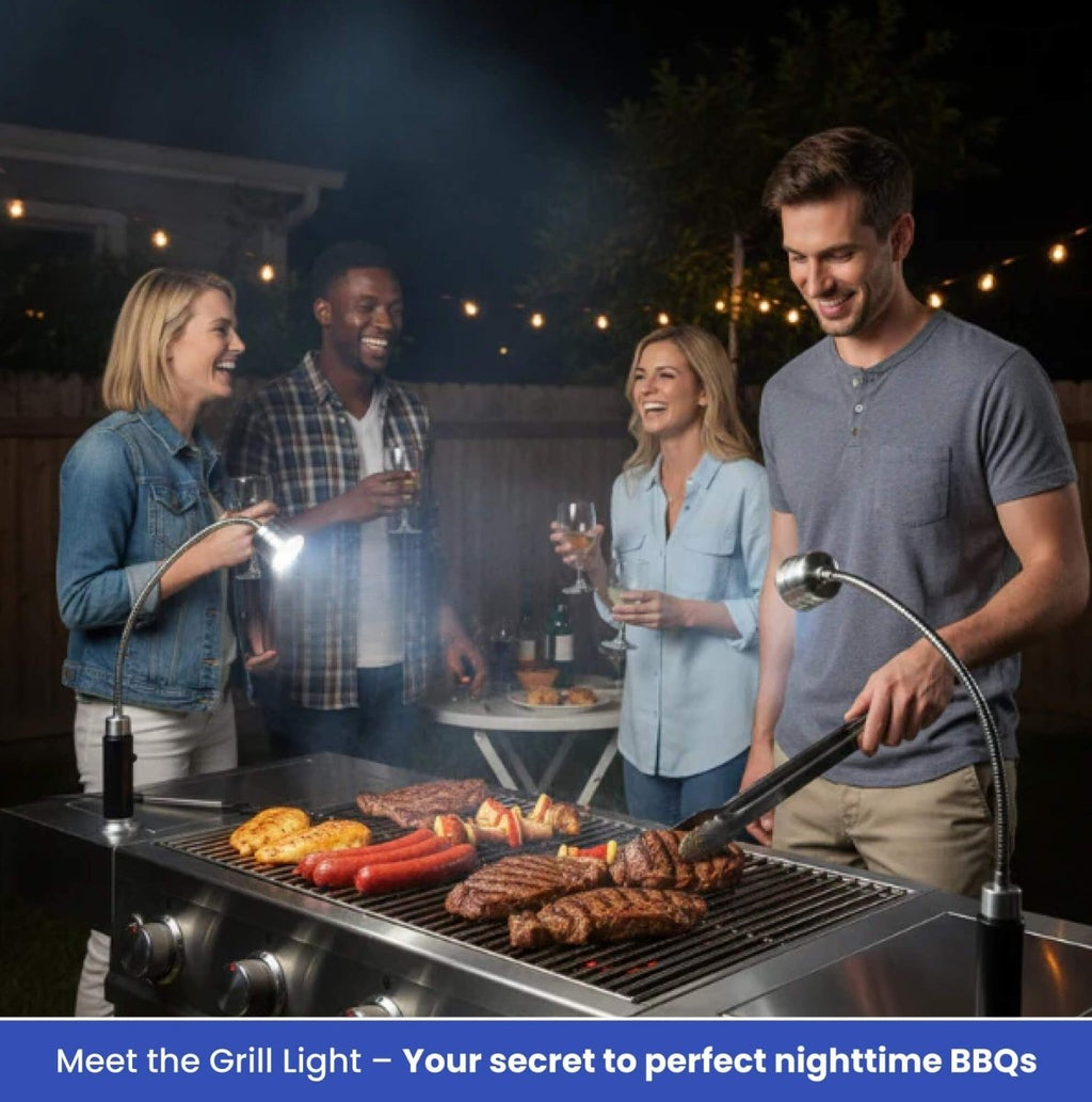 NovaGlow magnetisk grilllys ultra klart til grillentusiaster
