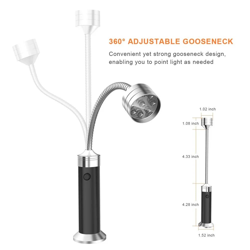 NovaGlow magnetisk grilllys ultra klart til grillentusiaster
