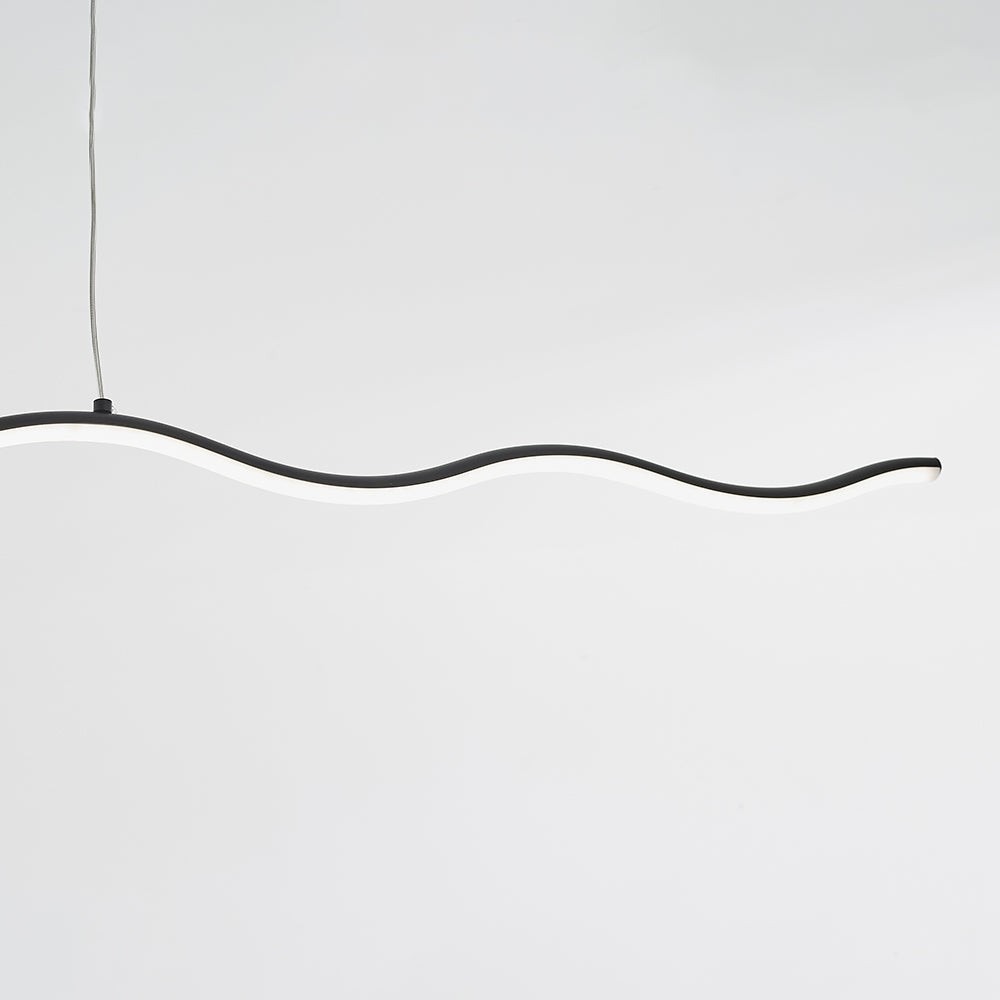 Elori | Moderne LED-Hängelampe in Schwarz und Weiß