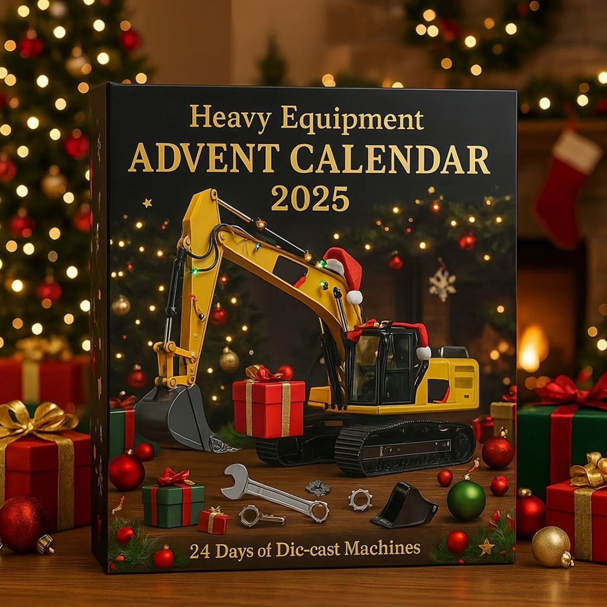BrightPath 2D Advent Calendar For Kids With 24 Days Of Vehicle Fun And Surprises
