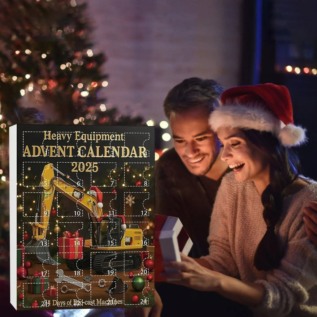 BrightPath 2D Advent Calendar For Kids With 24 Days Of Vehicle Fun And Surprises