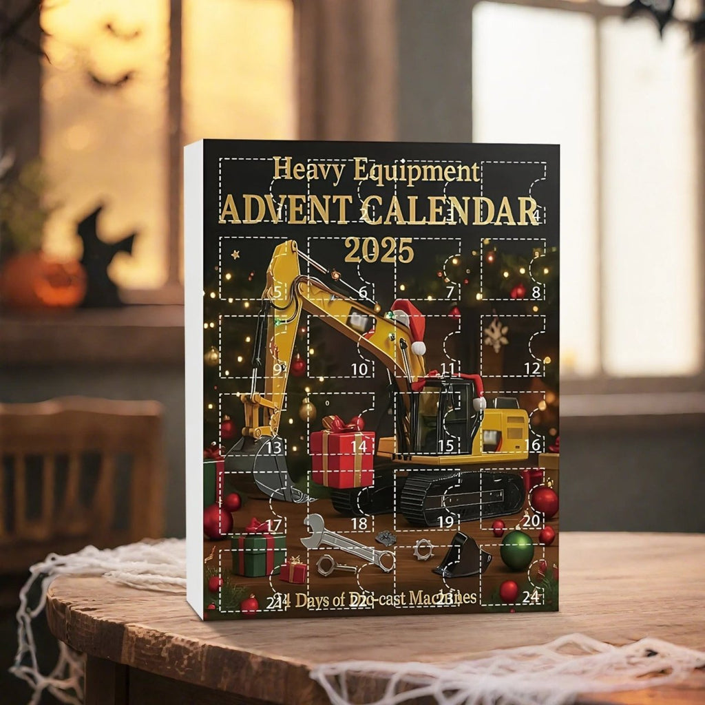 BrightPath 2D Advent Calendar For Kids With 24 Days Of Vehicle Fun And Surprises