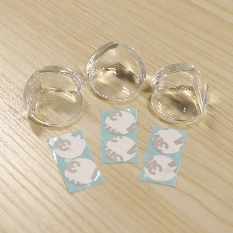 Protectores de Canto Transparentes em Silicone Macio SafeSoft para Brincadeira Segura