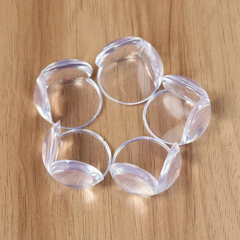 Protectores de Canto Transparentes em Silicone Macio SafeSoft para Brincadeira Segura