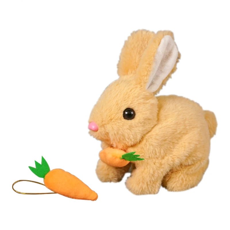 LunaTail Electric Plush Bunny That Walks, Wiggles And Wags Its Tail Interactive Toy