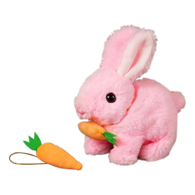 LunaTail Electric Plush Bunny That Walks, Wiggles And Wags Its Tail Interactive Toy