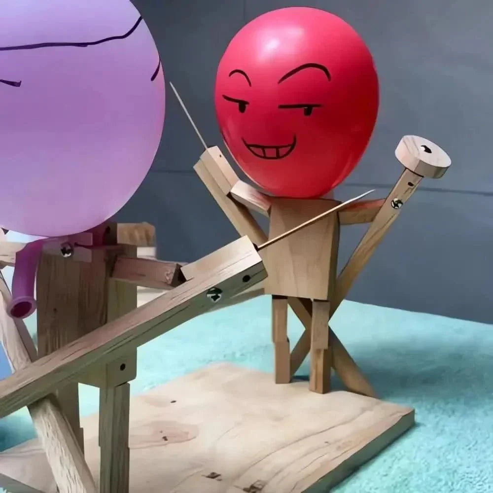 Nebula kampfestsett med kanoner og ballonger for barn