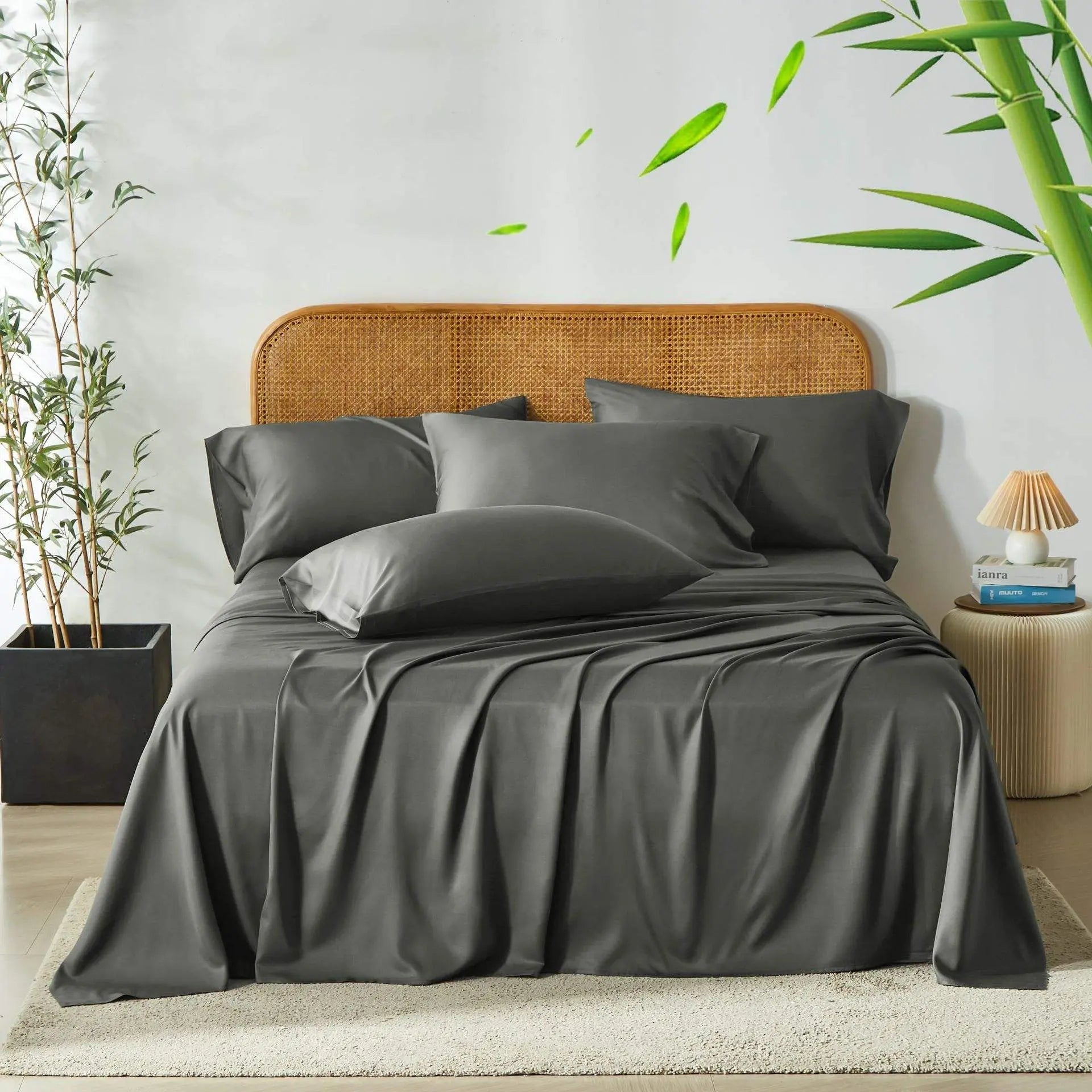 Bamboo Bliss | Organic Bamboo Sheet Set with Silky Soft Cooling Design | Breathable Bedding for Ultimate Comfort 7