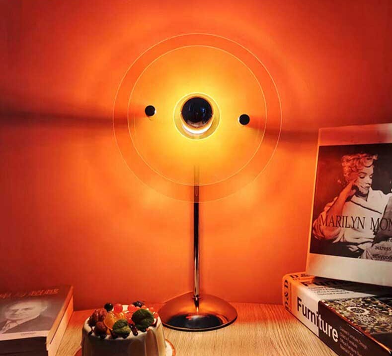 Orinex Bauhaus Retro Aura Desk Lamp for Modern Spaces