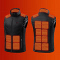 NorthGlow vyhřívaná vesta s 13 topnými zónami pro nadšence do outdooru
