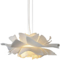 Lampa wisząca Liora Bloom z metalu i akrylu, kwiatowy wzór