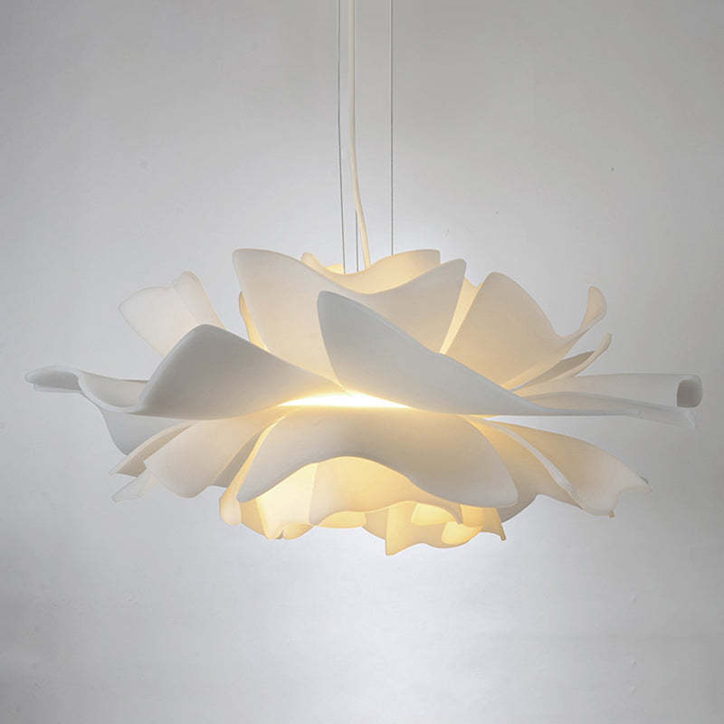 Lampa wisząca Liora Bloom z metalu i akrylu, kwiatowy wzór