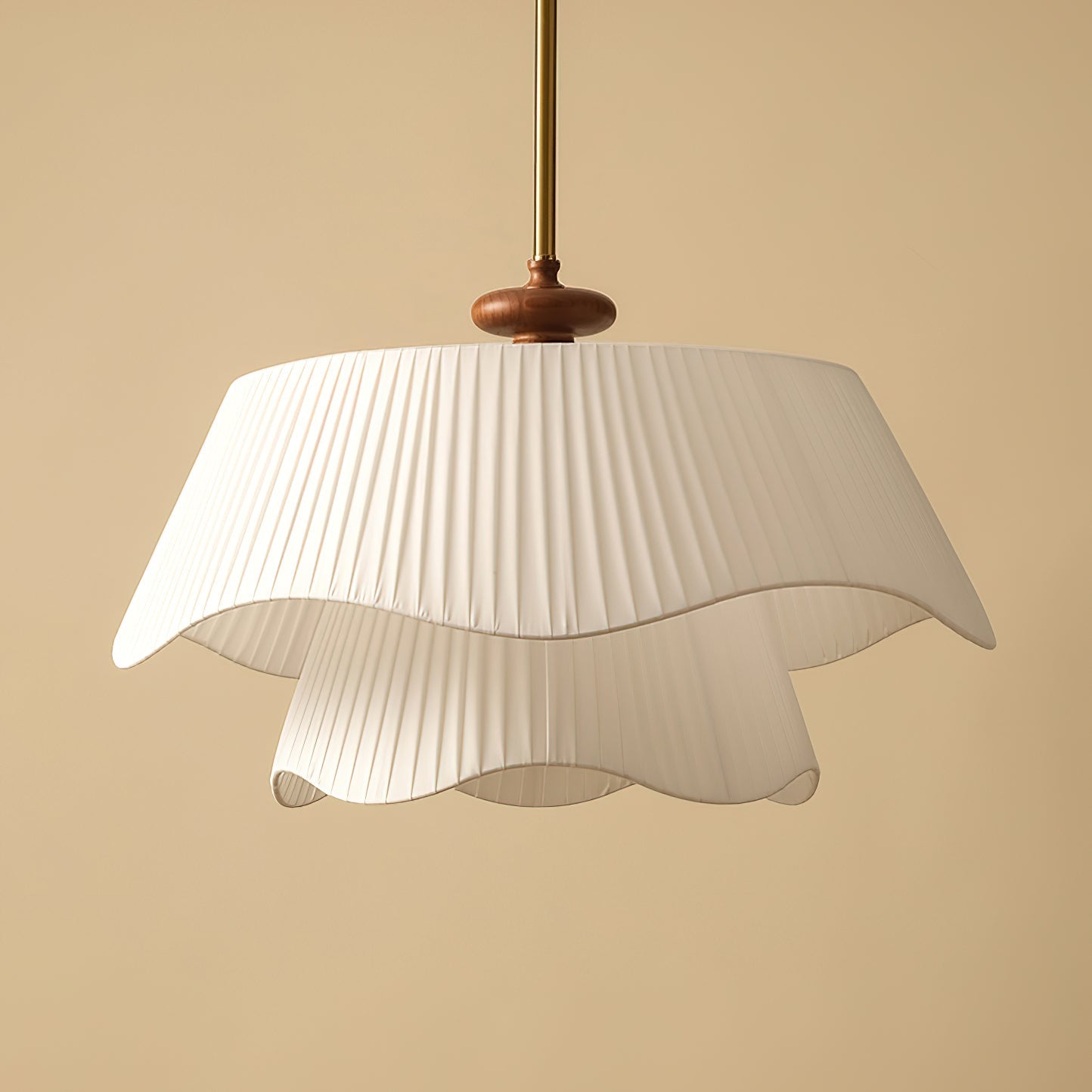 Avondale Pendant Light Metal Glass Wood Modern Elegant
