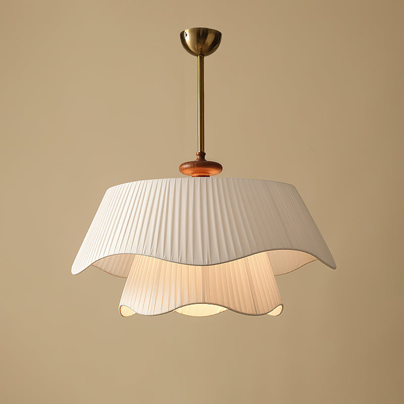 Avondale Pendel Lys Metal Glas Træ Moderne Elegant