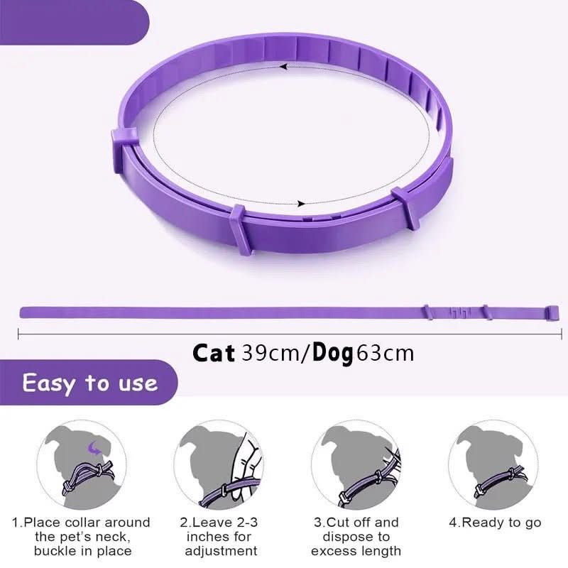 Collier CalmPaws Apaisant Avec Phéromones Pour Chiens Anxieux Détente Sans Stress