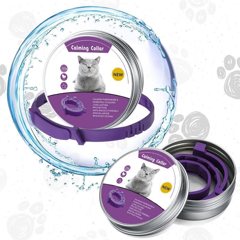Collier CalmPaws Apaisant Avec Phéromones Pour Chiens Anxieux Détente Sans Stress