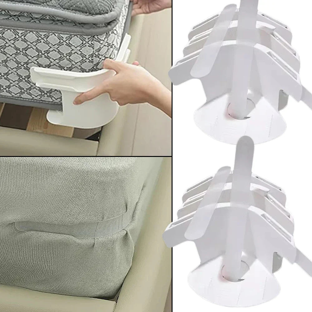 Cleme pentru colțuri de cearșaf SHEETLOCK pentru fixare fără cute