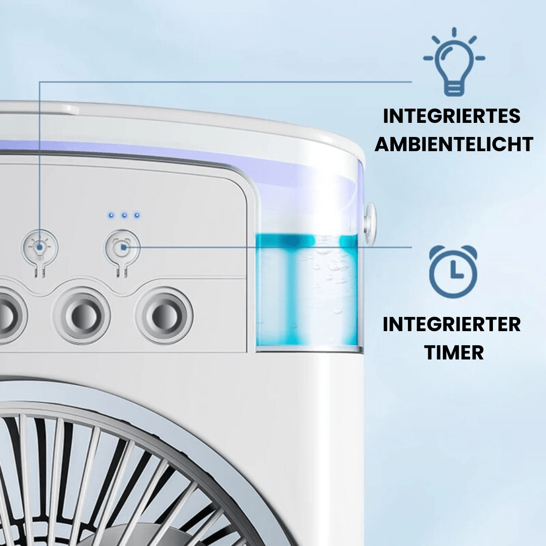 Mini BreezeMate Energy Efficient Portable Air Conditioner Quiet Cooling For Any Room