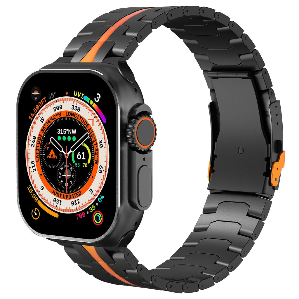 Fascia in titanio per Apple Watch