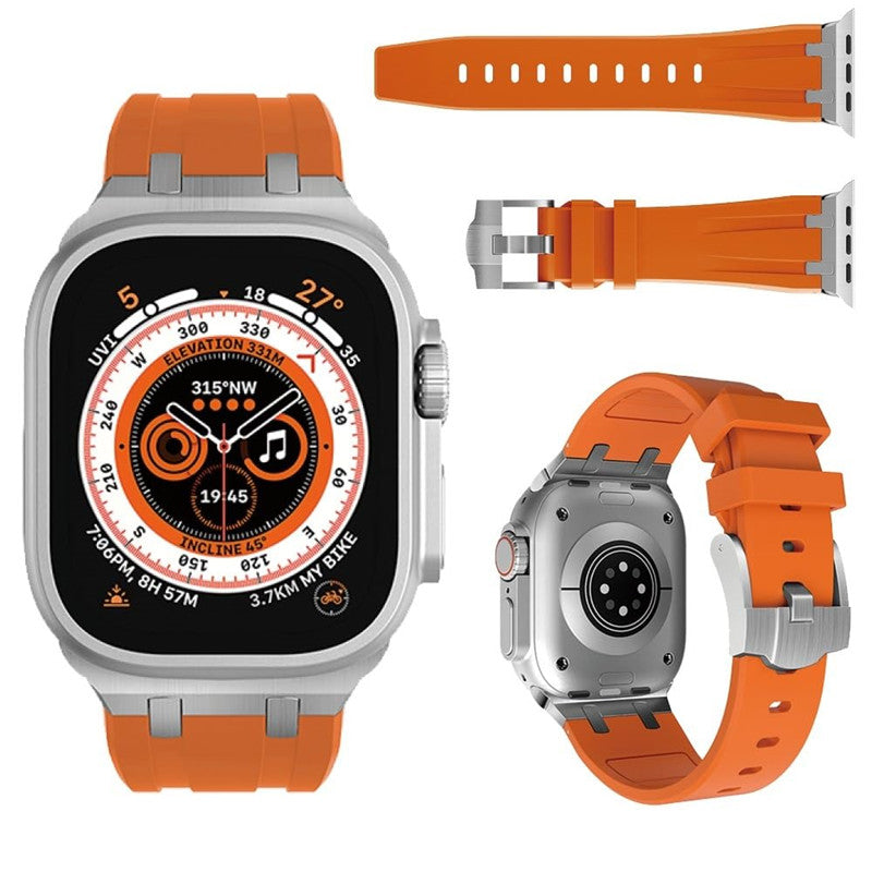 Neues XAP Metal Head Silikonarmband für Apple Watch