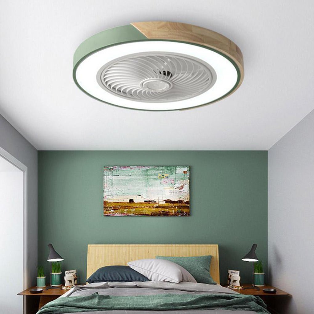 Lumera Bladeless Ceiling Fan With Integrated Lights | Orntli