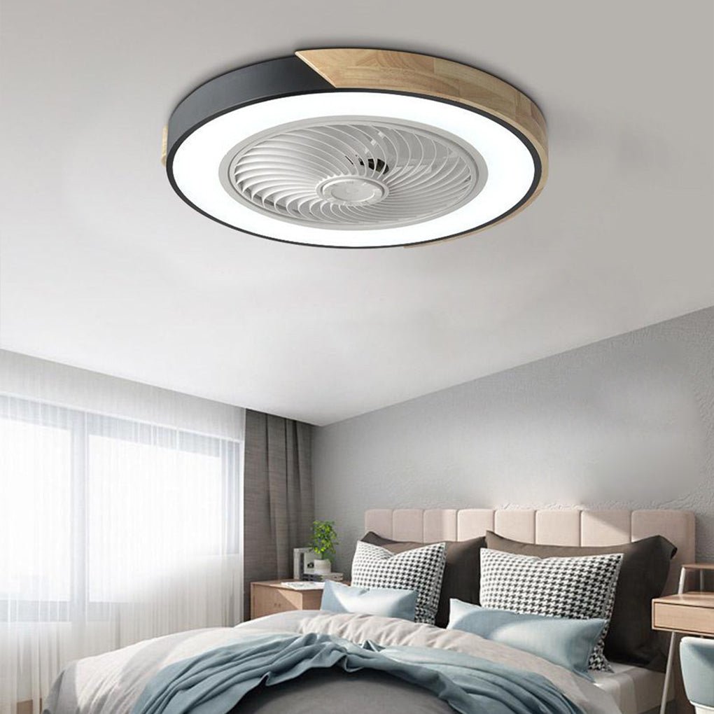 Lumera Bladeless Ceiling Fan With Integrated Lights | Orntli
